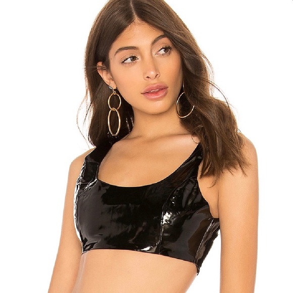 by the way. Jordy Faux Leather Crop - Picture 2 of 5
